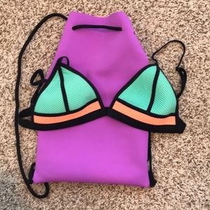 Small++ triangl bathing suit top